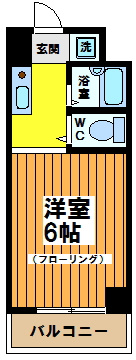 【間取り】 | スカイコート下高井戸