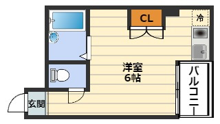 レジデンスイン梅田の間取り