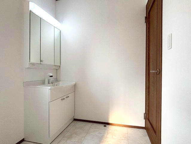 仲介手数料不要　ハートフルタウン菊池市西寺【菊之池小・菊池南中】の独立洗面台