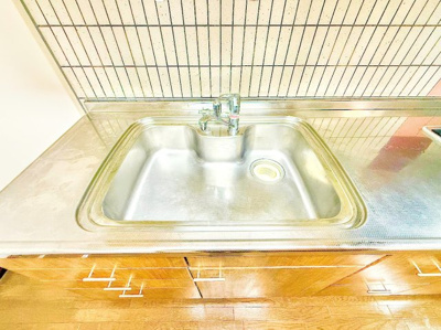 【その他】 | サージュ白楽 | ◆広々したキッチンシンク。洗い物が多い時にも快適にご利用いただけます。