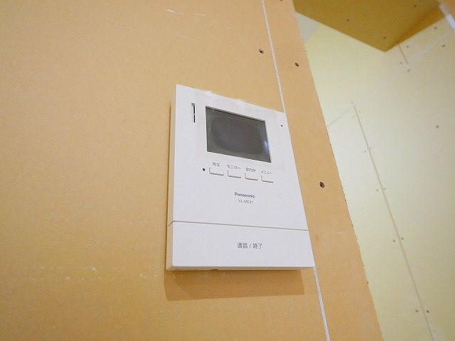 ボヌールならまちのセキュリティ|モニター付きインターホンです