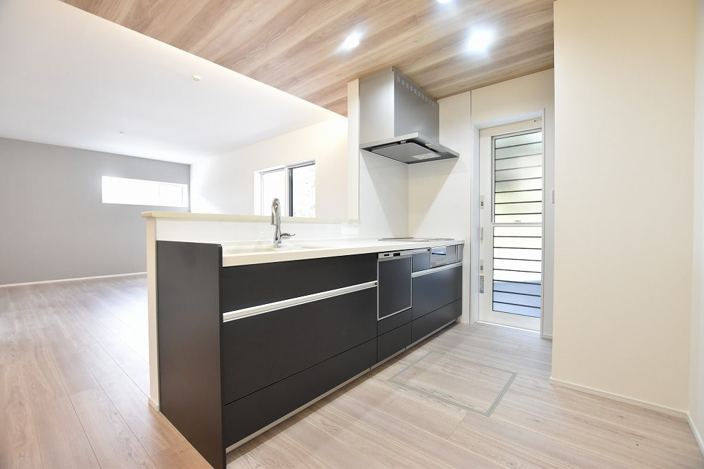 広島市安佐南区長楽寺1丁目　新築一戸建て(全9棟)のキッチン