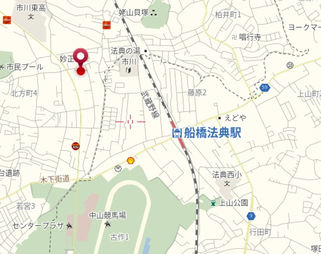 シティハイム　コスモⅡの地図|★案内図★