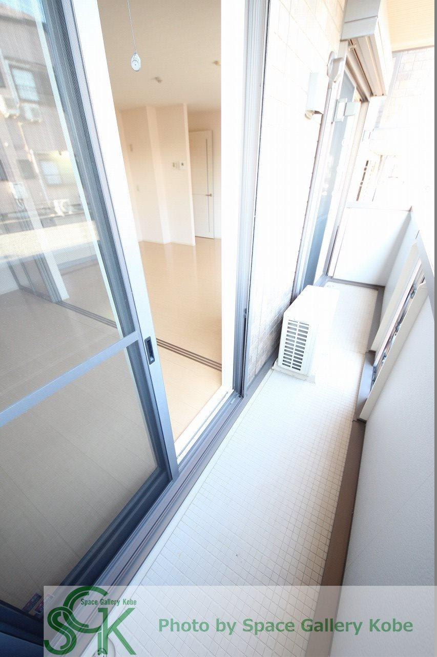 サワーフローラ　A棟のバルコニー|※お部屋により仕様が異なる場合がございます※