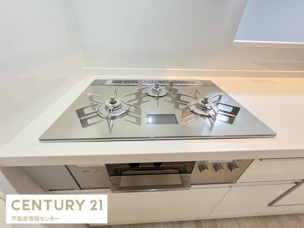 【キッチン】 | 小林東２丁目　新築戸建3号地 | コンロはリンナイ最上グレードの「デリシア」を採用！