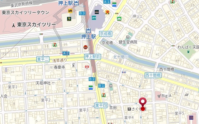 メゾンジョリィの地図|★案内図★