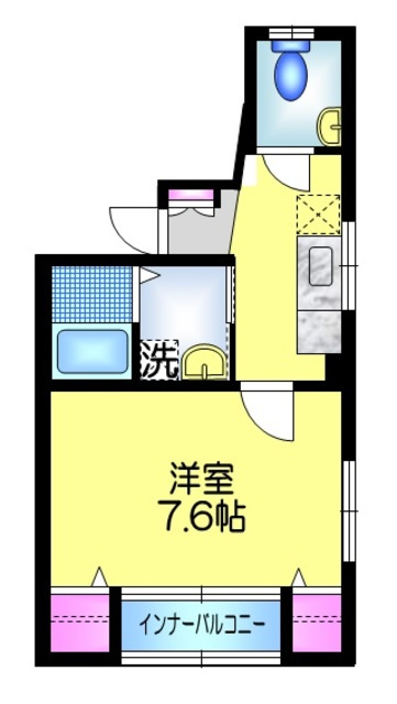 メゾンジョリィの間取り|★１フロア１住戸★