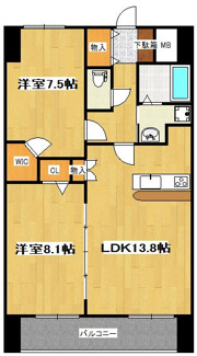 【間取り】 | アークデュオ仙台苦竹