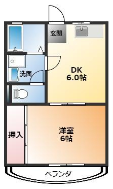 サンライズ往完の間取り