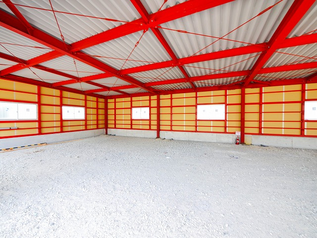 木津川キャンプの内装