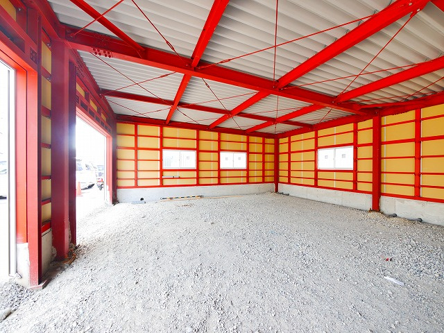 木津川キャンプの内装