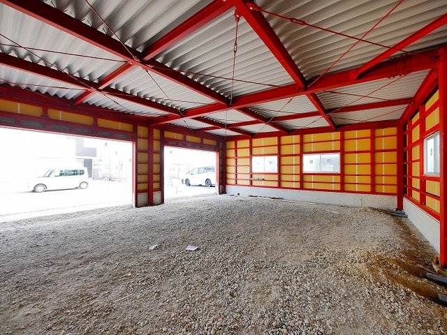 木津川キャンプの内装