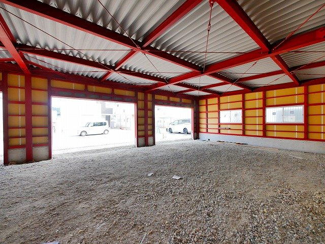 木津川キャンプの内装