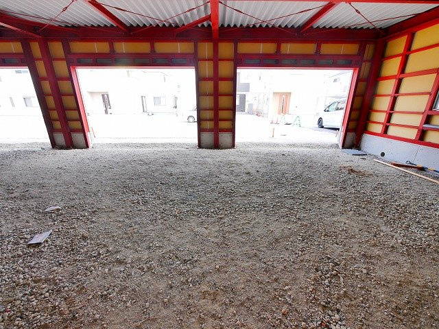 木津川キャンプの内装