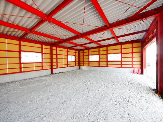 木津川キャンプの内装