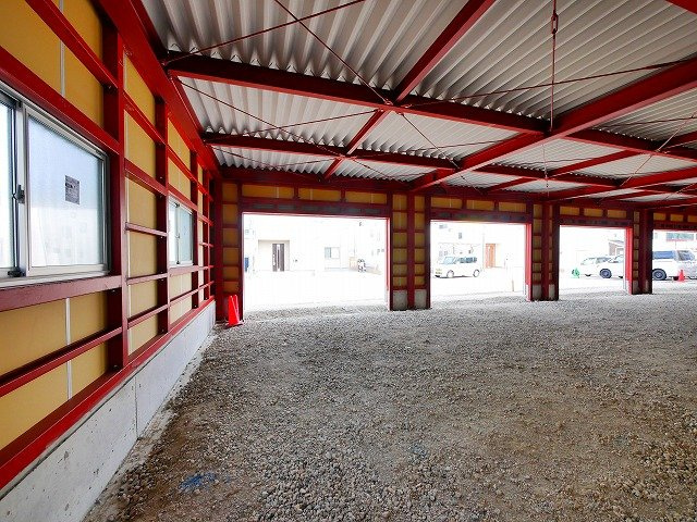 木津川キャンプの内装