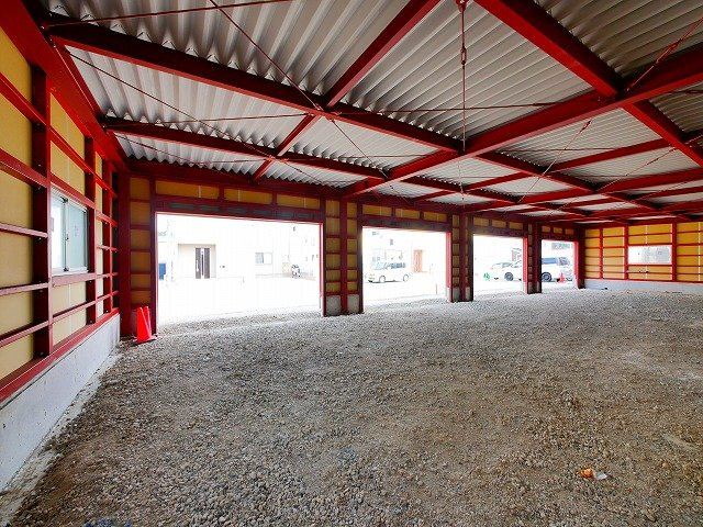 木津川キャンプの内装