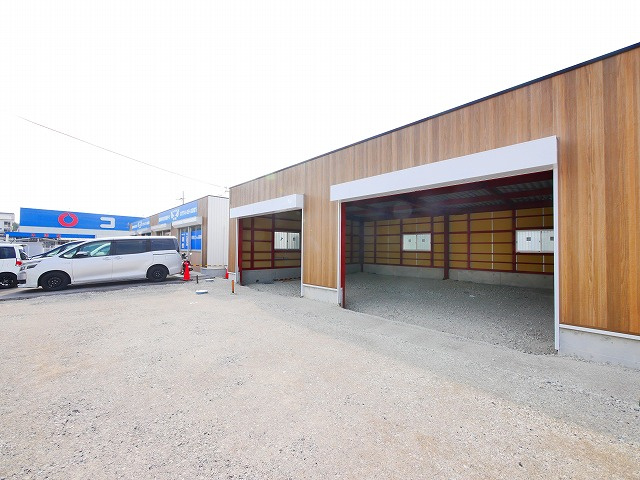 木津川キャンプの駐車場