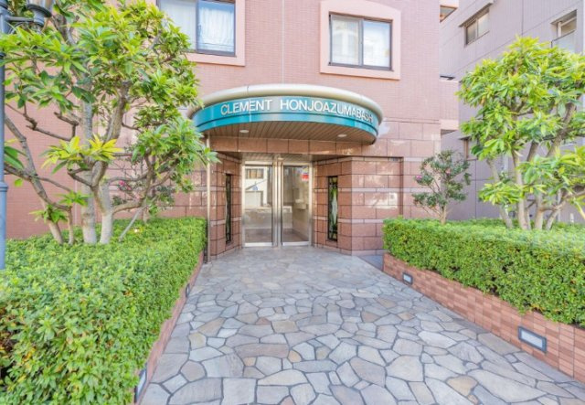 クレメント本所吾妻橋のエントランス