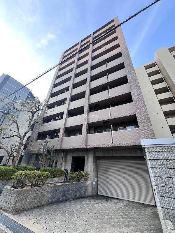 大阪市西区江戸堀３丁目の賃貸マンションの外観|外はこのようになっています