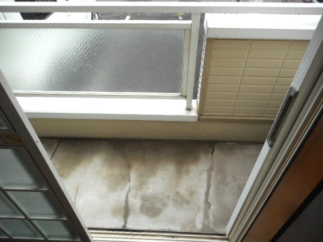 コーポタイシンのバルコニー