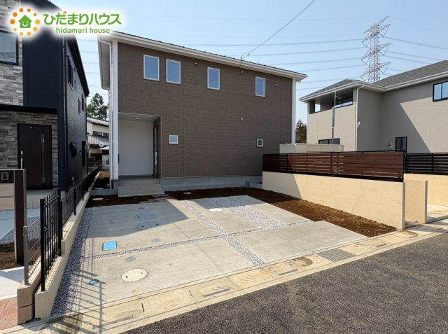 東松山市石橋　3期　新築一戸建て　アーバンスタイル　02の外観|小学校まで徒歩10分！お子様の通学も安心な立地♪