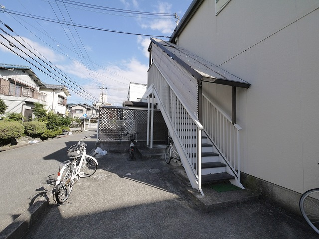 シティハイム飛鳥のエントランス