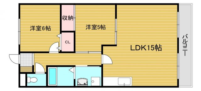グミヒルズの間取り