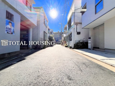【前面道路含む現地写真】 | 武蔵野市桜堤2丁目　売地　全1区画