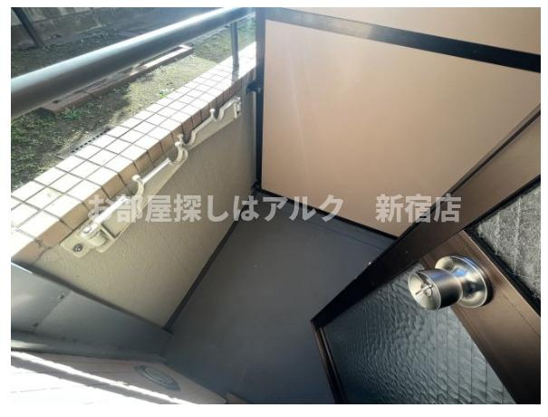 新高円寺ダイカンプラザシティのバルコニー