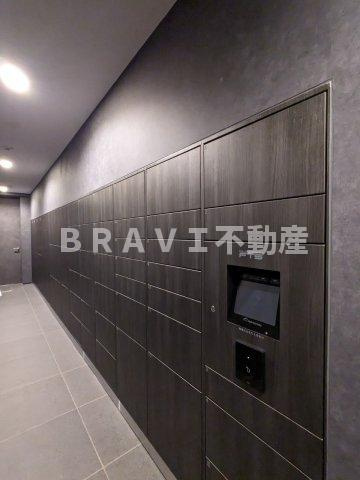 シティテラス谷町四丁目 BRAVI不動産のその他共用部分|大量の宅配BOXで便利