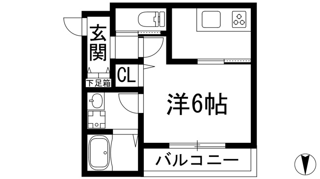 【間取り】 | コスモガーデン光明町