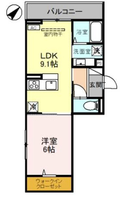 【間取り】 | ディーセレーノ根岸台