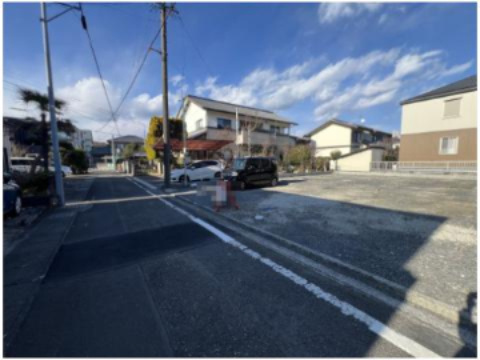 売新築戸建　静岡市葵区西千代田町の前面道路含む現地写真