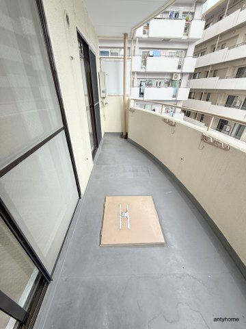 シャンクレール南堀江　仲介手数料無料のバルコニー