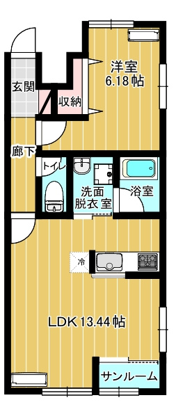 ドゥオの間取り