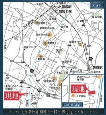 【地図】 | Ｓｕｍａｉ－ｔｏ新座市畑中０２