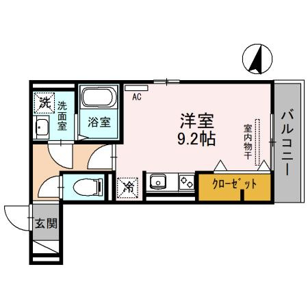 シャルマン　ヴィオラの間取り