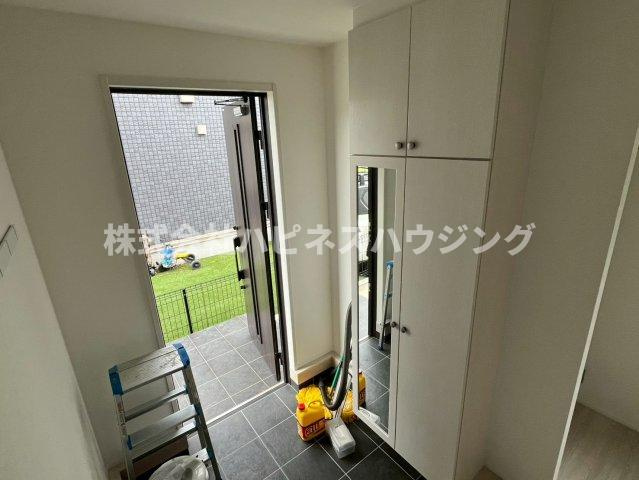 ミモザの玄関