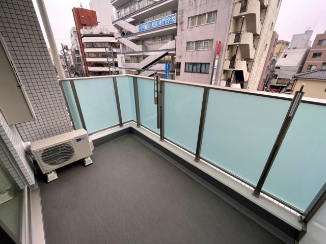 アークシティ柏のバルコニー
