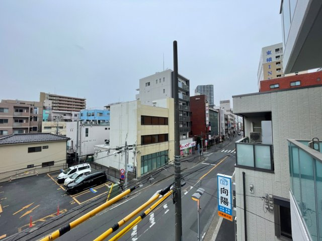 アークシティ柏の展望|6階以上のお部屋はスカイツリーが真正面に見えます。