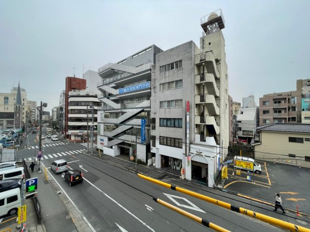 アークシティ柏の展望|6階以上のお部屋はスカイツリーが真正面に見えます。