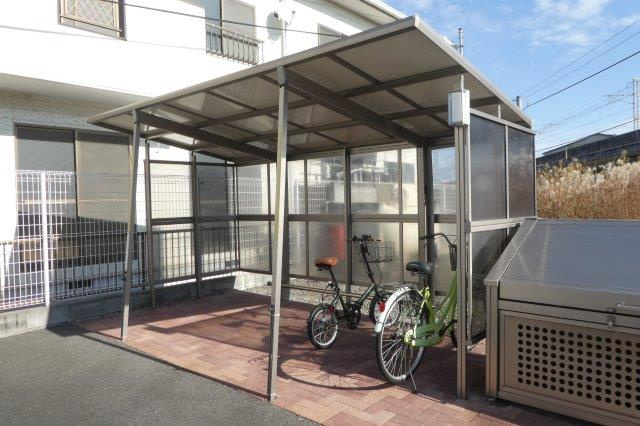 シェルフィールドＡのその他共用部分|自転車置き場