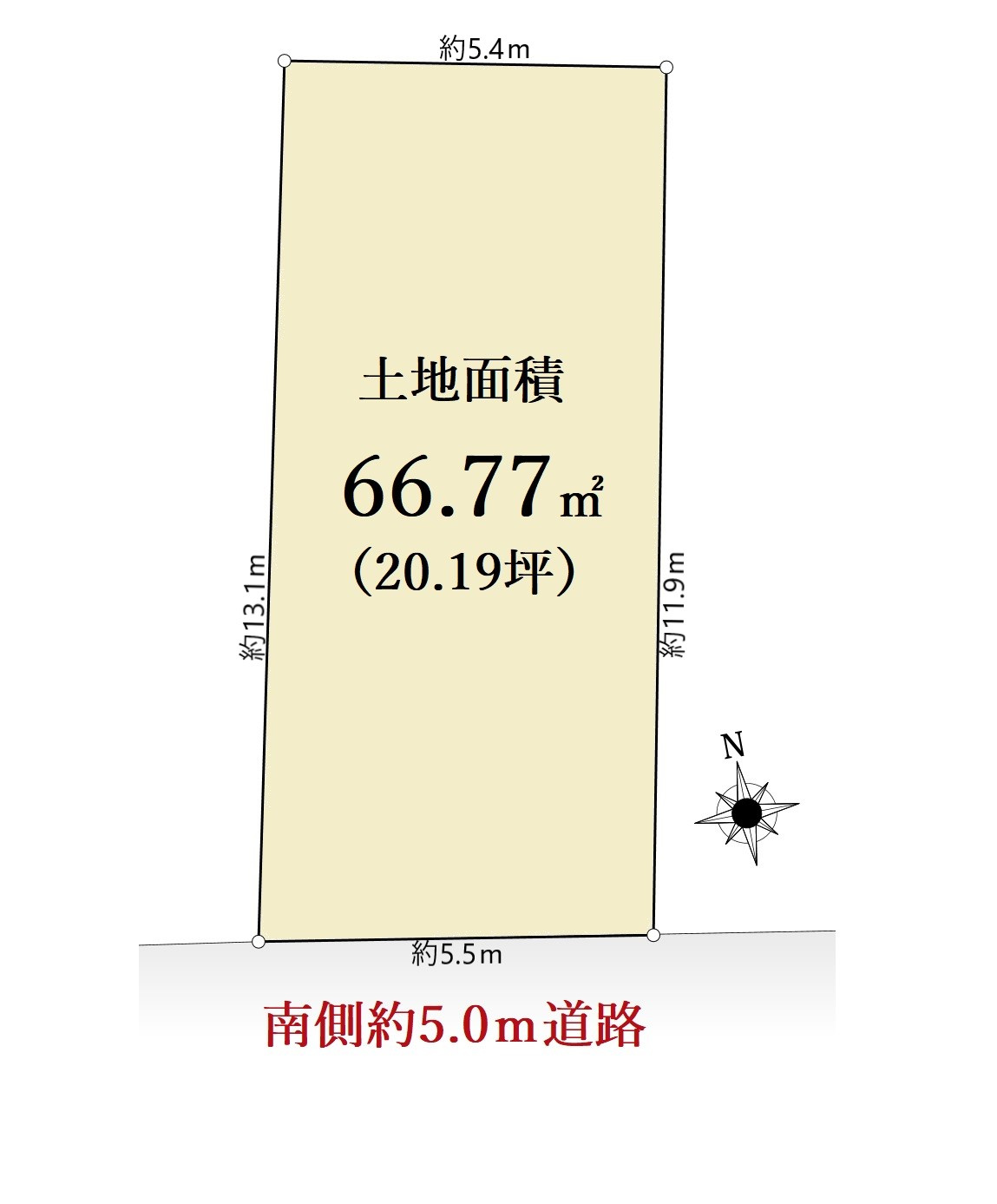 練馬区練馬4丁目 限定1区画の外観|南側約5ｍ道路に面する整形地
「豊島園」駅より徒歩1分の快適アクセス
便利な「練馬」駅まで徒歩13分