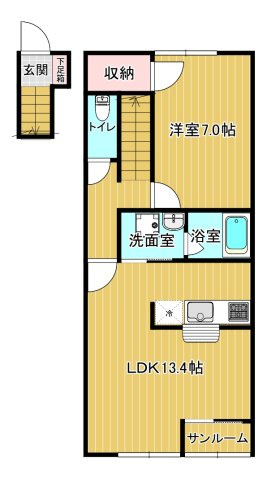 ウーヌスの間取り