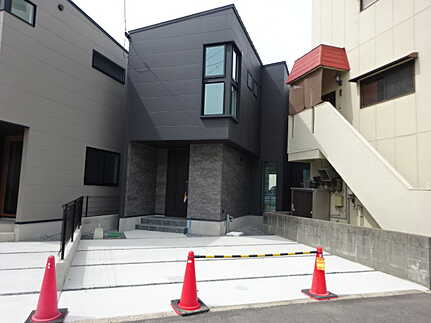 広島市南区旭１丁目　新築一戸建て(全3棟)の外観