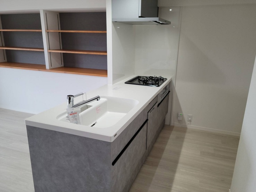 パレ・グランドール長者原駅前のキッチン|使いやすいキッチンです