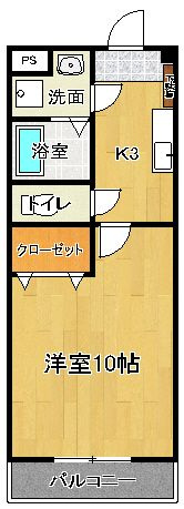 ピースフルVⅠの間取り|使い勝手の良い間取りです♪