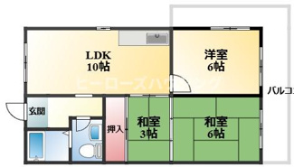 【間取り】 | ラカーサ上野西