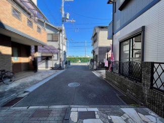 【前面道路含む現地写真】 | 高槻市竹の内町　中古戸建